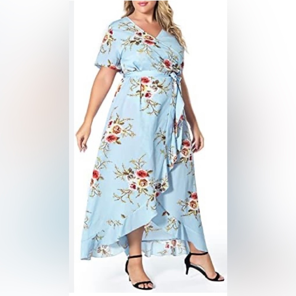 Farvalue 1X floral dress 👗 🌸
